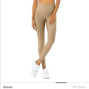ALO high waisted gravel leggings
